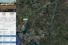 Aterragem de emergência em Lisboa