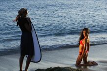 Gabriela Santana protagonizou sessão fotográfica para a revista Vidas