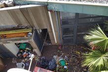 Bar do Garajau foi destruído pelas ondas