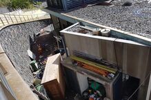 Bar do Garajau foi destruído pelas ondas