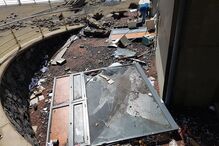 Bar do Garajau foi destruído pelas ondas