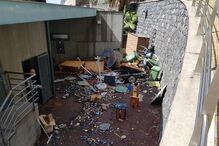 Bar do Garajau foi destruído pelas ondas