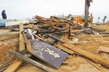 Mau tempo fez estragos avultados em Portimão