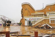 Mau tempo fez estragos avultados em Portimão