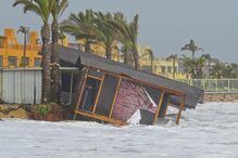 Mau tempo fez estragos avultados em Portimão
