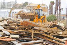 Mau tempo fez estragos avultados em Portimão