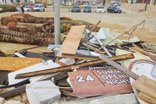 Mau tempo fez estragos avultados em Portimão