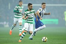Jogadores em ação no FC Porto - Sporting