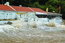 Mau tempo por todo o País