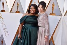 Octavia Spencer e Sally Hawkins, as duas atrizes nomeadas pelos seus papéis (secundário e principal) no filme 