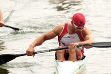 Fernando Pimenta nos Mundiais de Canoagem, em 2017
