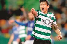 Fredy Montero, jogador do Sporting