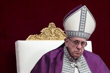 Papa Francisco no Vaticano, em março de 2018