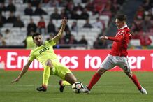 Benfica e Desportivo das Aves jogaram este sábado no Estádio da Luz	