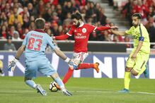 Benfica e Desportivo das Aves jogaram este sábado no Estádio da Luz	