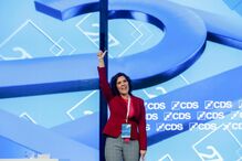 Assunção Cristas no 27.º congresso do CDP-PP