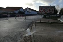 Encerrada ponte que liga Porto de Muge a Muge