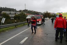 Colisão brutal na EN206, em Fafe, mata jovem e fere bebé