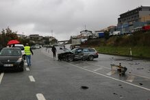 Colisão brutal na EN206, em Fafe, mata jovem e fere bebé