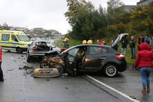 Colisão brutal na EN206, em Fafe, mata jovem e fere bebé