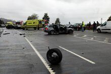 Colisão brutal na EN206, em Fafe, mata jovem e fere bebé