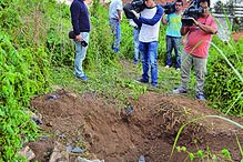 Local onde corpo foi encontrado