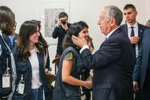 Marcelo visita campo de refugiados na Grécia