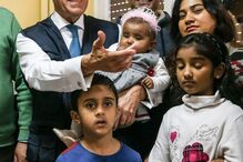 Marcelo visita campo de refugiados na Grécia