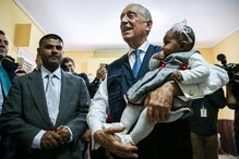 Marcelo visita campo de refugiados na Grécia