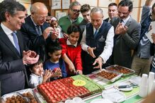 Marcelo visita campo de refugiados na Grécia