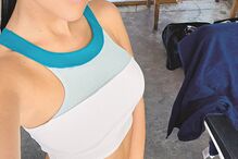 Georgina mostra boa forma