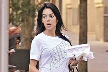 Georgina mostra boa forma