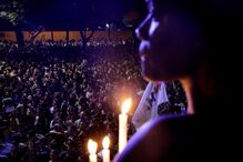 Milhares saíram à rua no Rio de Janeiro para homenagear Marielle Franco