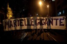 Milhares saíram à rua no Rio de Janeiro para homenagear Marielle Franco