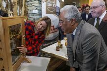 António Costa vista centro de Ciência Viva da Floresta de Proença-a-Nova