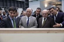 António Costa vista centro de Ciência Viva da Floresta de Proença-a-Nova