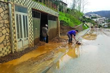 Deslizamento de terras na Estrada da Beira, em Coimbra