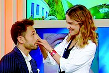 João Paulo Rodrigues com a namorada