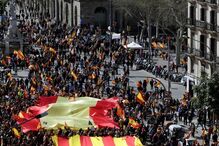Protesto foi convocado por movimentos constitucionalistas