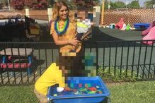 Parisa Siddiqi com os filhos