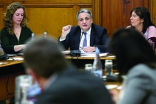 Paulo Macedo, presidente do banco público, foi ouvido no Parlamento sobre a reestruturação da CGD    