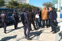 PSP detém adepto junto ao Campus da Justiça em Lisboa