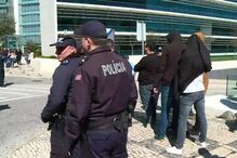 PSP detém adepto junto ao Campus da Justiça em Lisboa