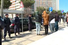 PSP detém adepto junto ao Campus da Justiça em Lisboa