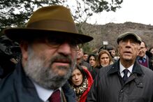 Marcelo Rebelo de Sousa em ação de limpeza de florestas no Gerês