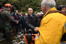 Marcelo Rebelo de Sousa em ação de limpeza de florestas no Gerês