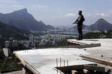 Polícia na favela da Rocinha