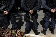 Polícia na favela da Rocinha