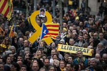 Confrontos em Barcelona