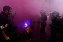 Confrontos em Barcelona